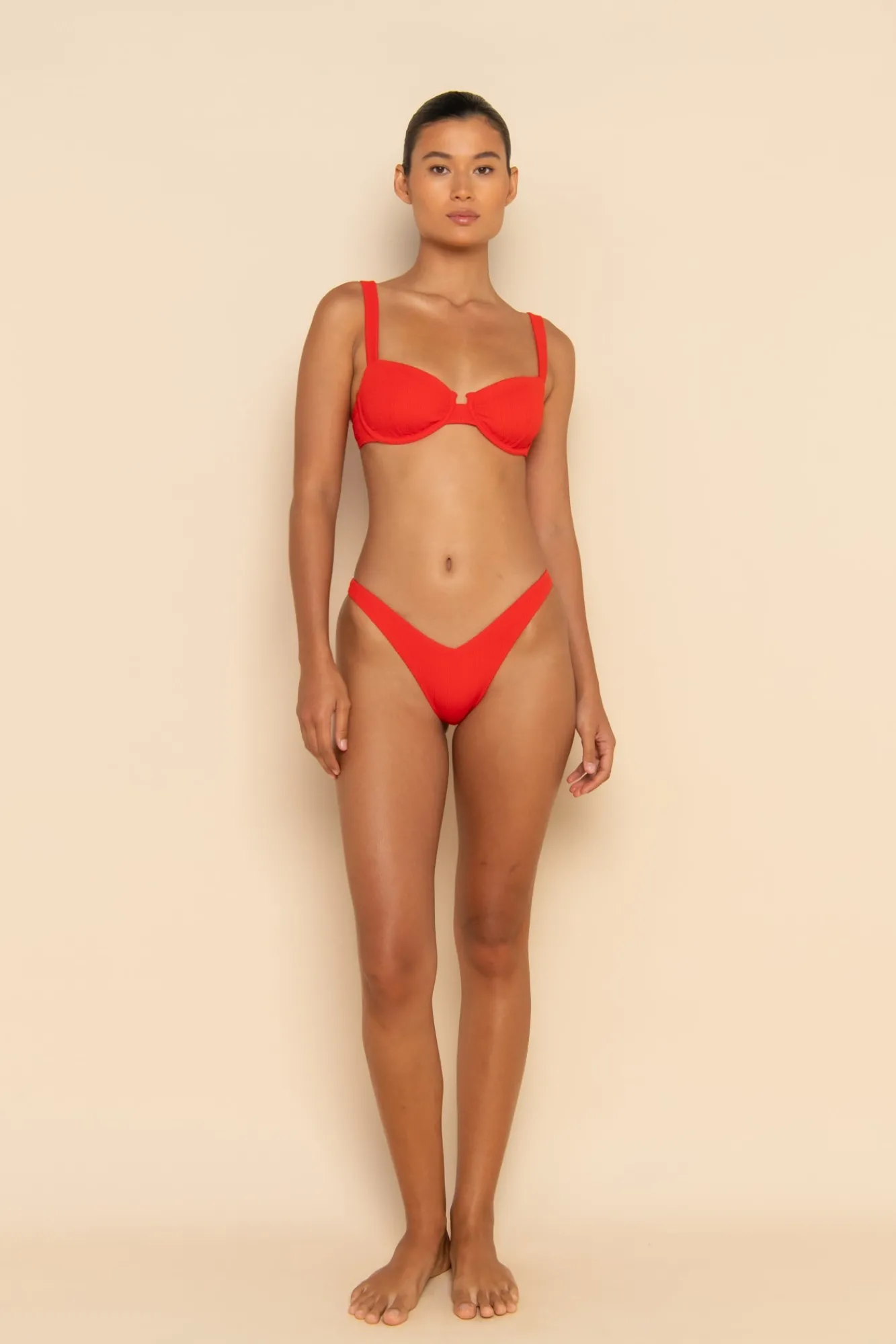 ELCE Swim Paradis|Swim Tops-ALBA BRACUP - MANDARIN