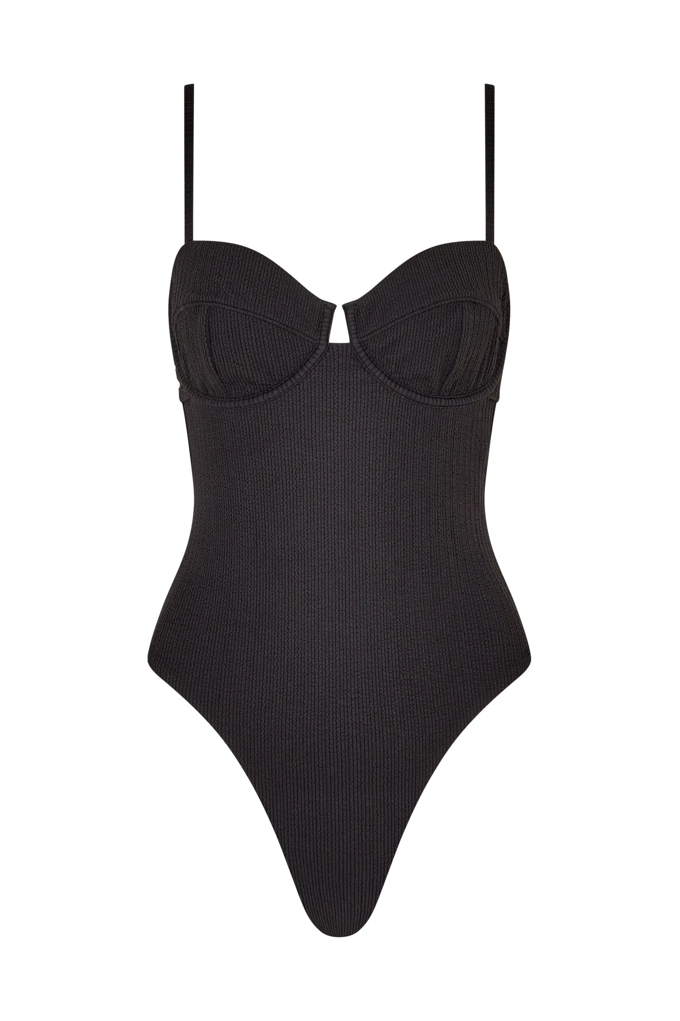 ELCE Swim One Pieces-CINDY ONE PIECE - BLACK