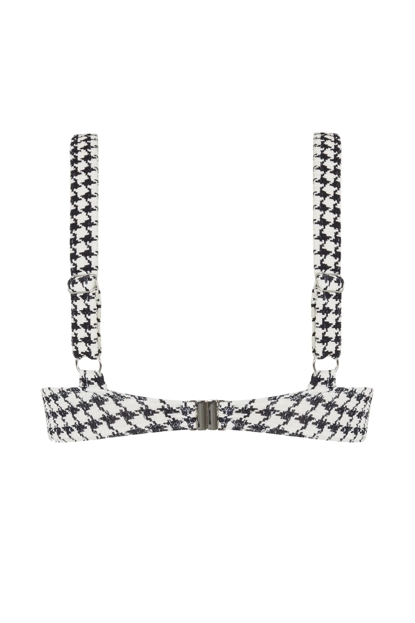 ELCE Swim Swim Tops|Escape-ESCAPE BRACUP TOP - HOUNDSTOOTH
