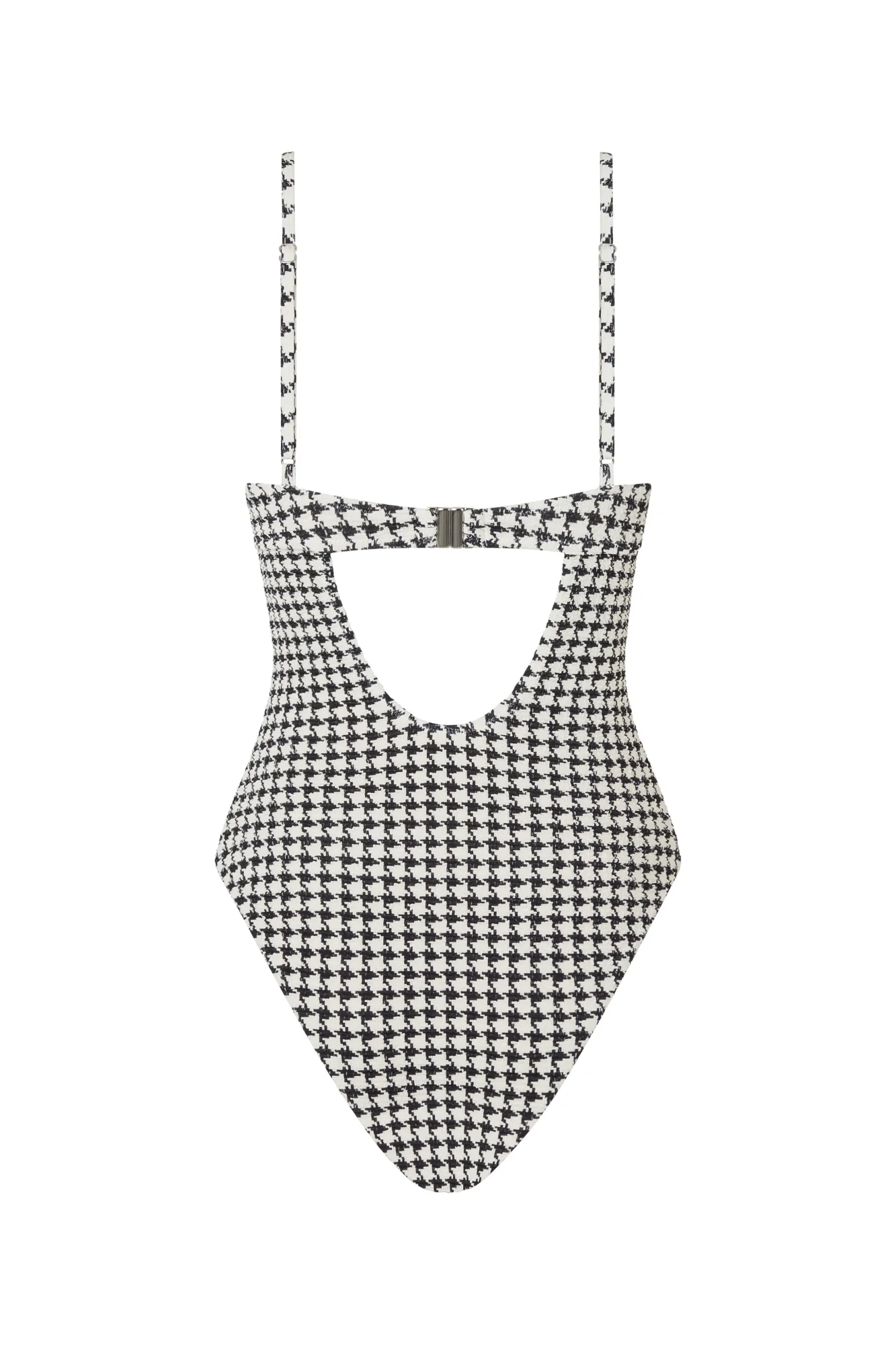 ELCE Swim Escape|One Pieces-ESCAPE UNDERWIRE ONE PIECE - HOUNDSTOOTH