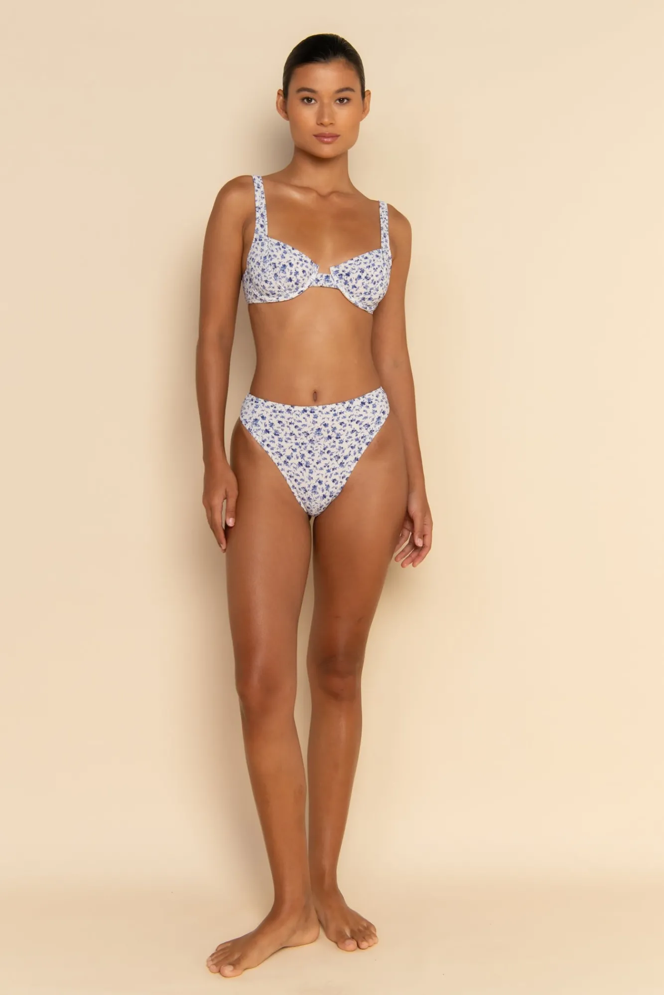 ELCE Swim Oasis|Swim Tops-HANA BRA CUP - GAIA PRINT