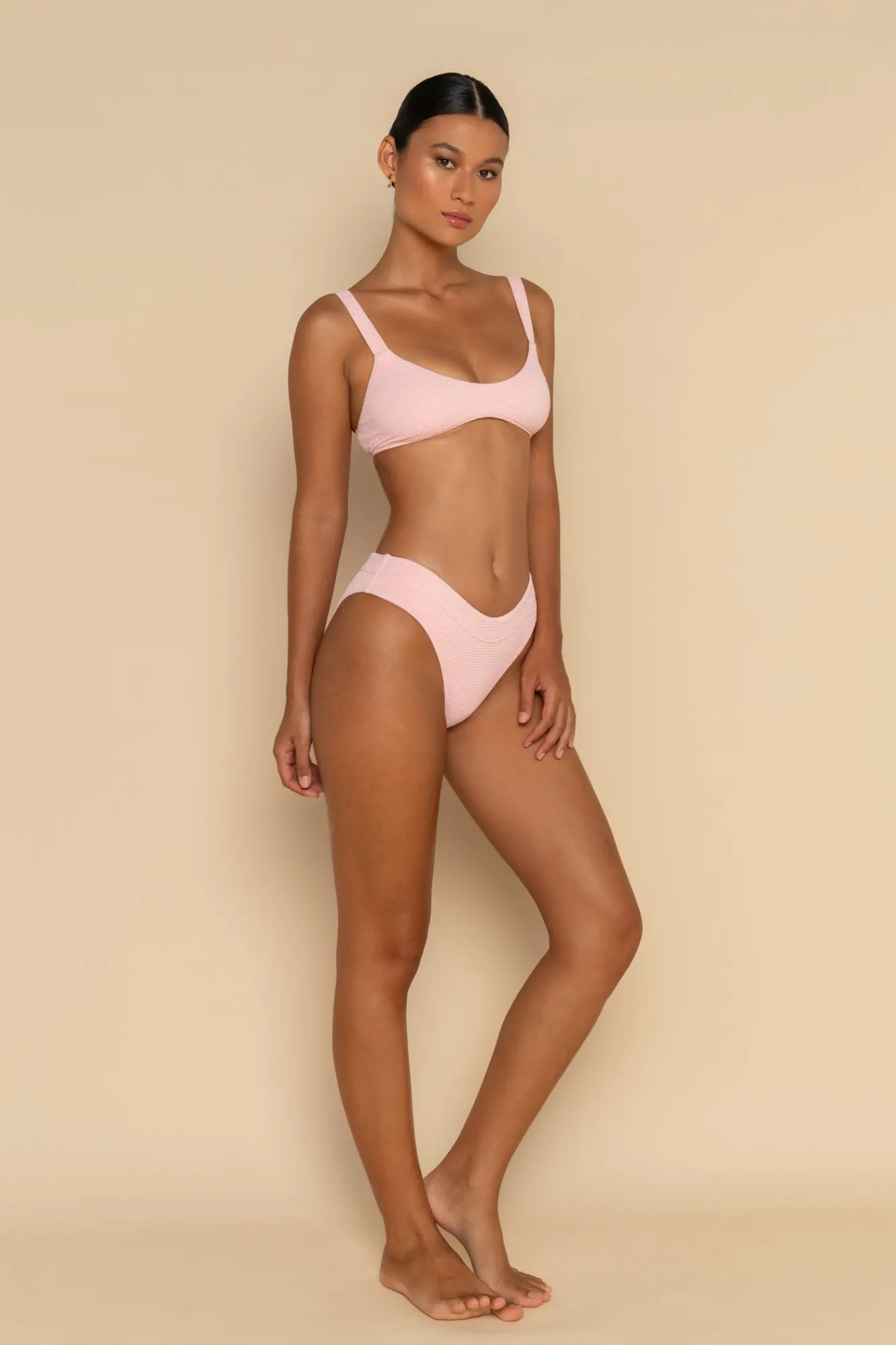 ELCE Swim Swim Bottoms-INDIE BOTTOM - PINK