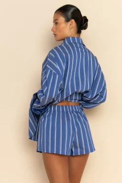 ELCE Swim Oasis|Bottoms-JACQUES BOXER - BLUE STRIPE