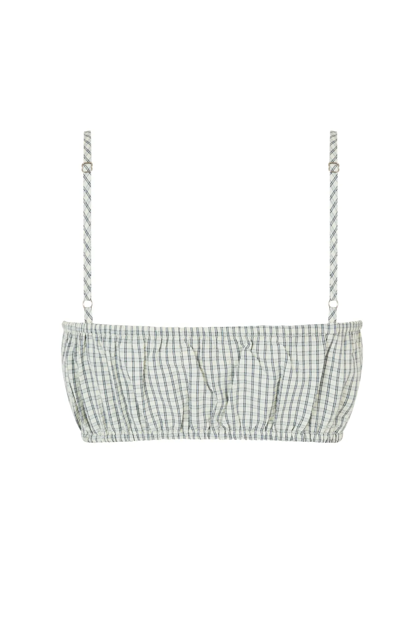 ELCE Swim Tops|Holiday Capsule-JACQUES BRALETTE - INK CHECK