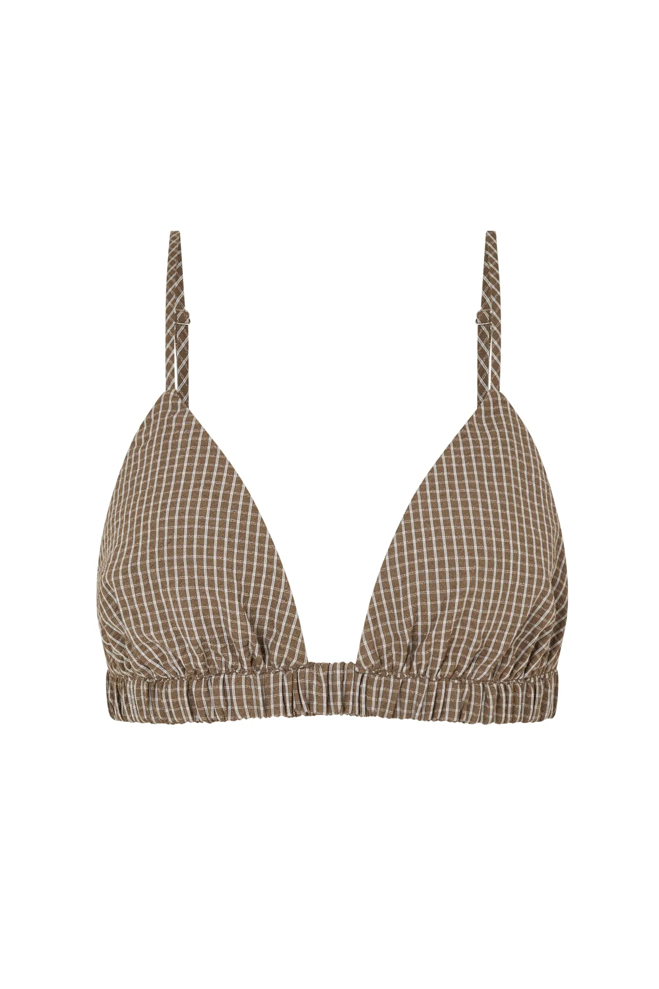 ELCE Swim Selalu|Tops-JOSEFINA BRALETTE - ESPRESSO