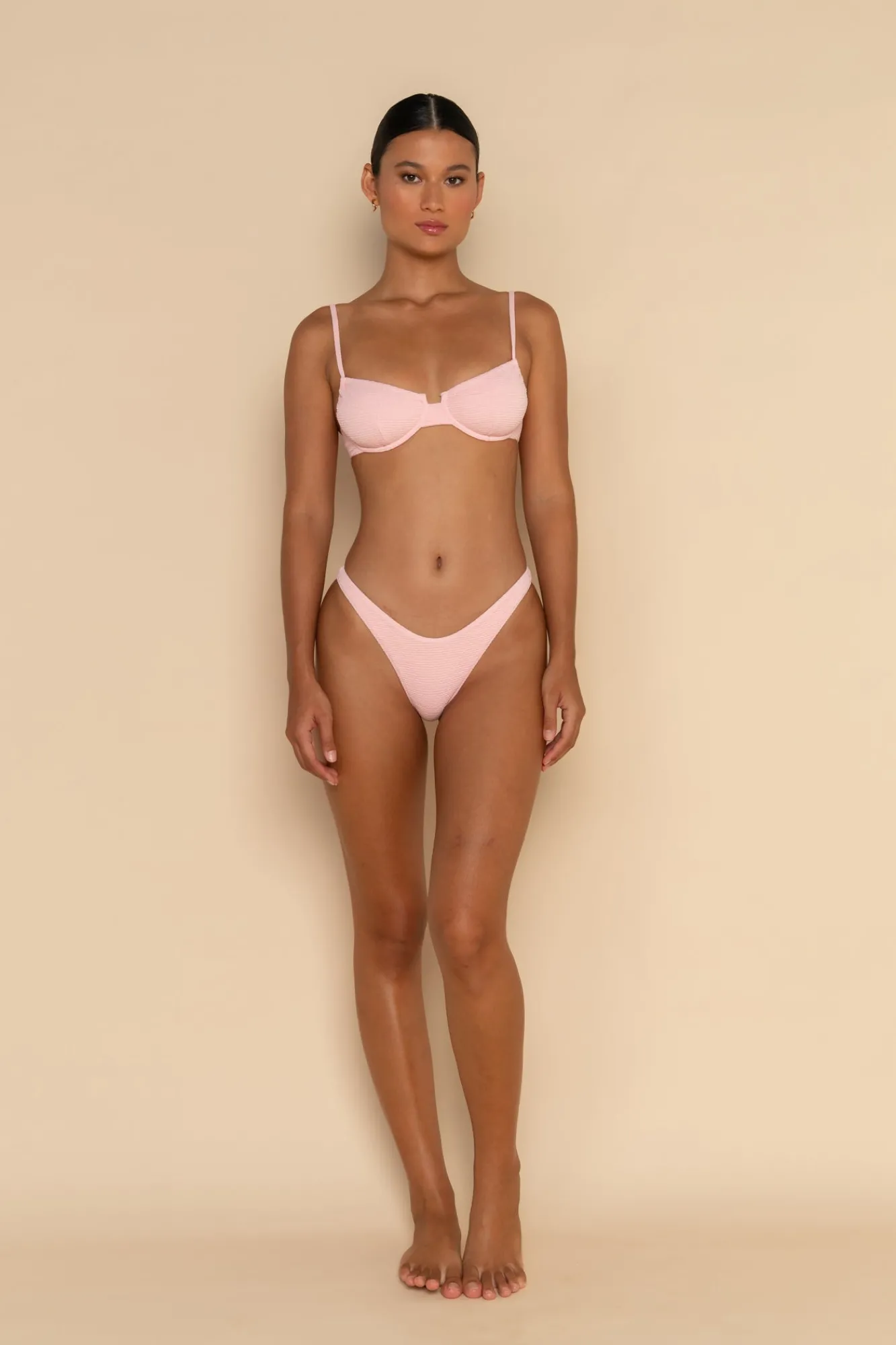 ELCE Swim Swim Tops-MAE BRACUP - PINK